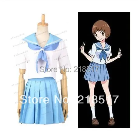 Женский костюм для косплея Kill la Mako Mankanshoku короткое платье девочек