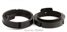 Porta traseira sólida mat Orador Adaptador de montagem Suporte de Placas de plugs Anel Espaçadores 6.5