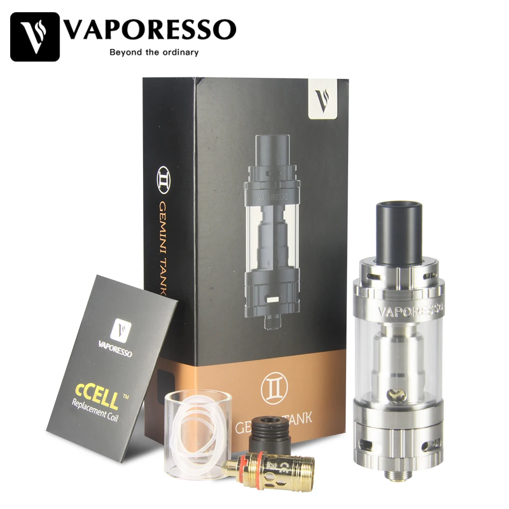 Original Vaporesso Gemini Tank Gemini RTA 4 5ml Gemini RTA Mega Top Filled Tank Velocity Style