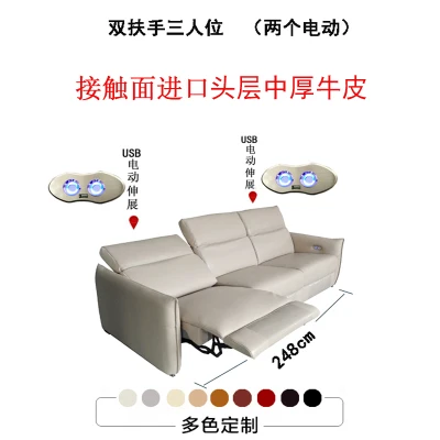 غرفة المعيشة طقم أريكة 3 مقاعد الحقيقي حقيقية الجلود الأرائك كرسي صالون الأريكة نفخة asiento muebles دي سالا canape L أريكة كاما