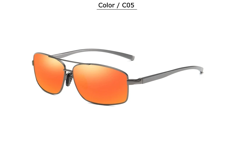 Мужские солнцезащитные очки TUZENGYONG, в алюминиевой оправе, брендовые поляризационные очки для мужчин