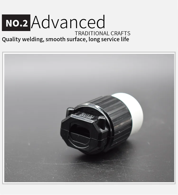 US Nema 6-20R UL 3 Prong Male Female AC Power Plug Industrial Wiring Connector Plug DIY Rewirable Socket 20A 250V