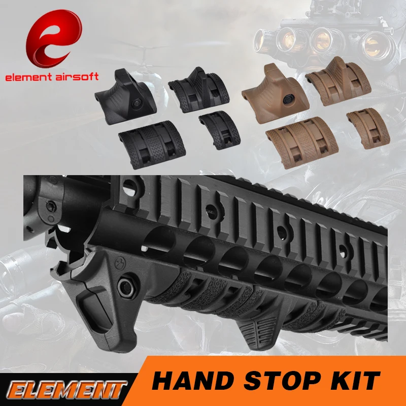 Element Airsoft M LOK system Hand Stop Kit m lok handguard Picatinny