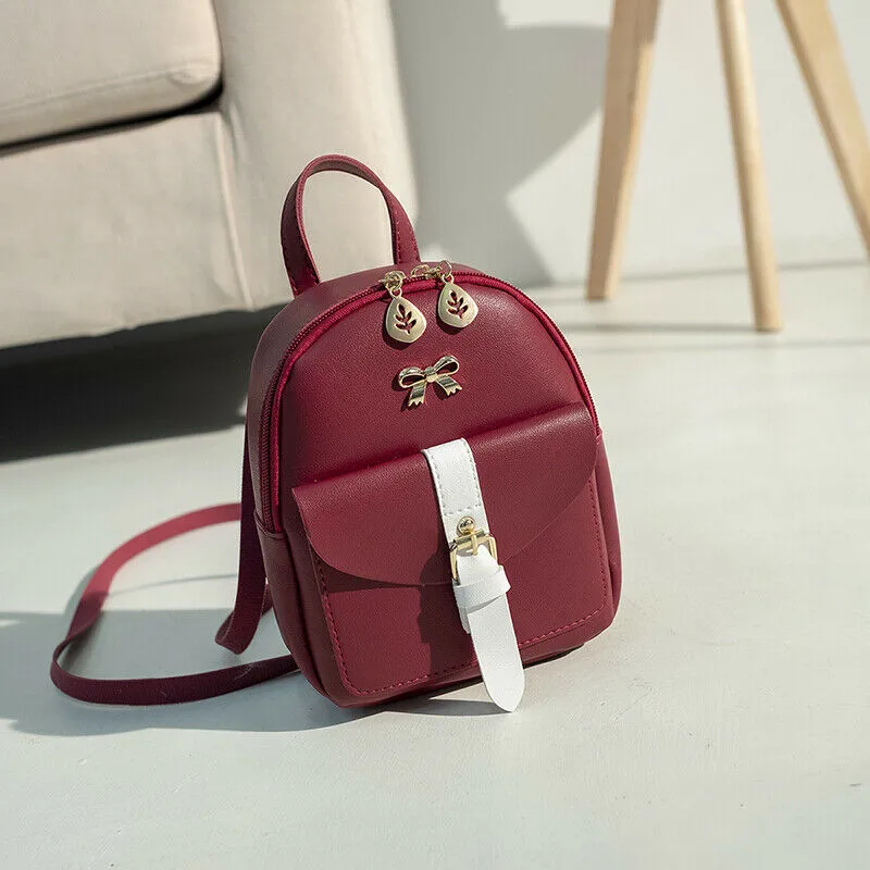 Women Ladies Small Mini Fashion School Backpack Travel Shoulder Bag Rucksack HOT