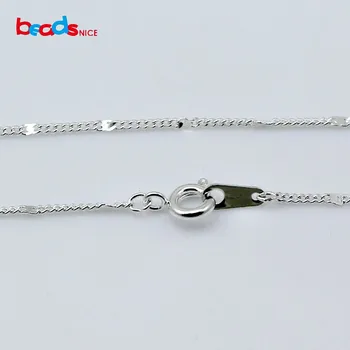 

Beadsnice Necklace Chain with clasp brass link chain women necklace Chains necklaces nickel free lead safe ID 6344 and ID6345
