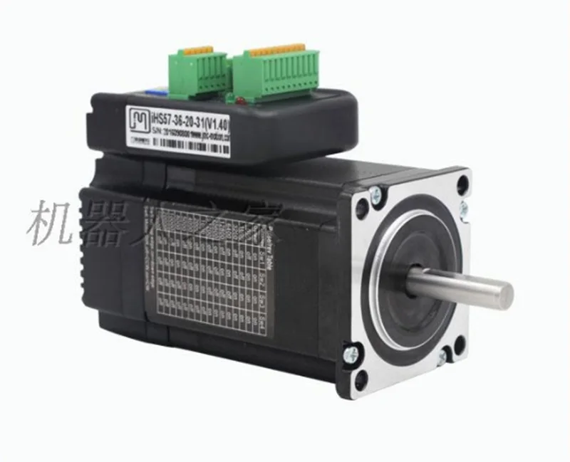 NEMA23 2Nm 283oz. in интегрированный открытый контур шаговый двигатель 36VDC JMC iHS57 36 20|jmc