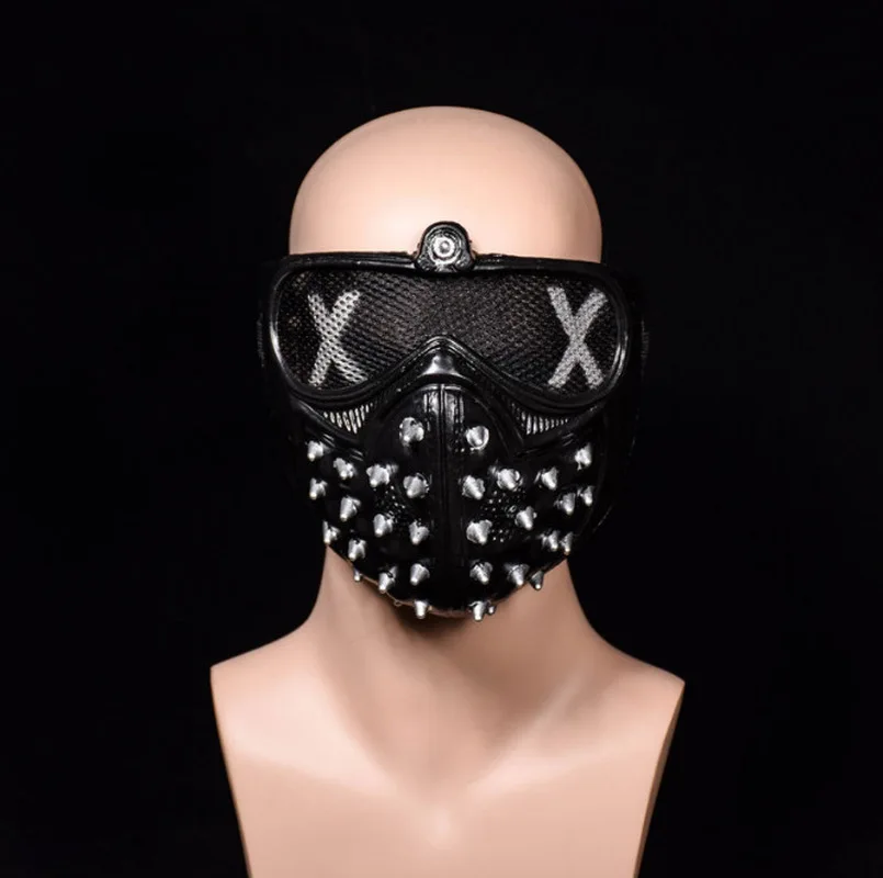 

Wholesale Halloween Punk Devil Cosplay Animation Stage Performance Mask Street Dance Ghost Step Personality Death Cool Masks
