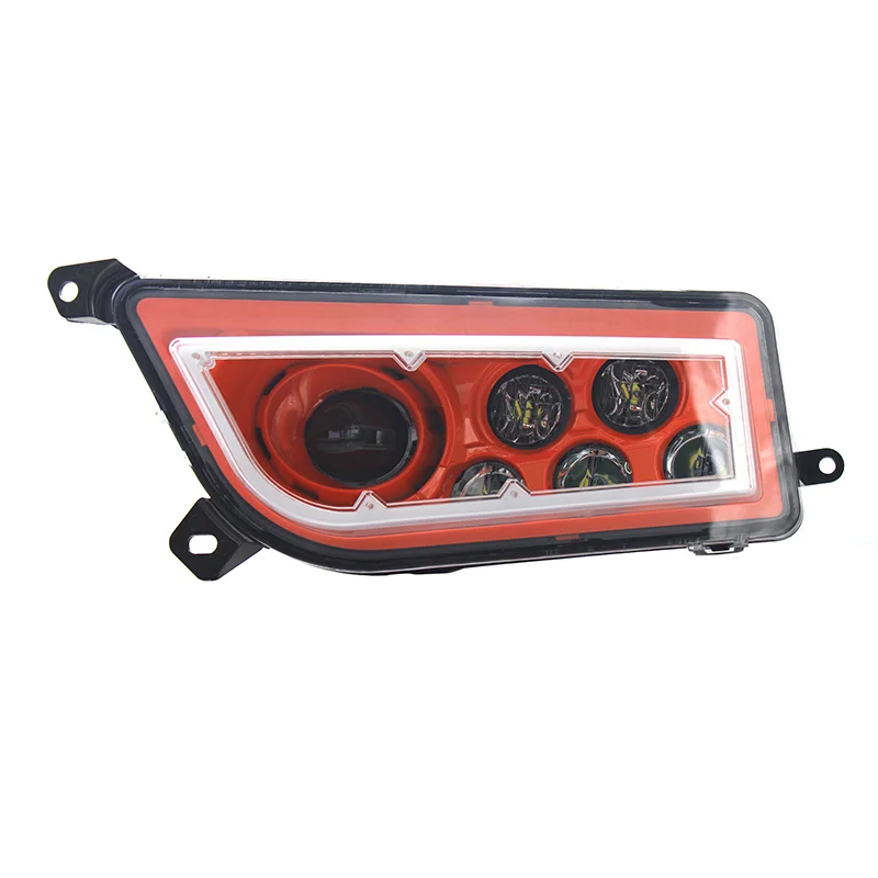 ATV UTV светодиодный фары для автомобиля L/R с DRL белый красный желтый и зеленый цвета