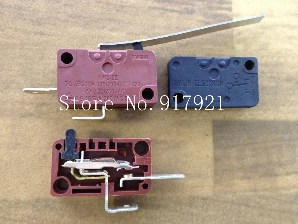 

[ZOB] Authentic KW3-0Z Grampian silver contact micro switch handle limit switch 6A250V switch --50pcs/lot