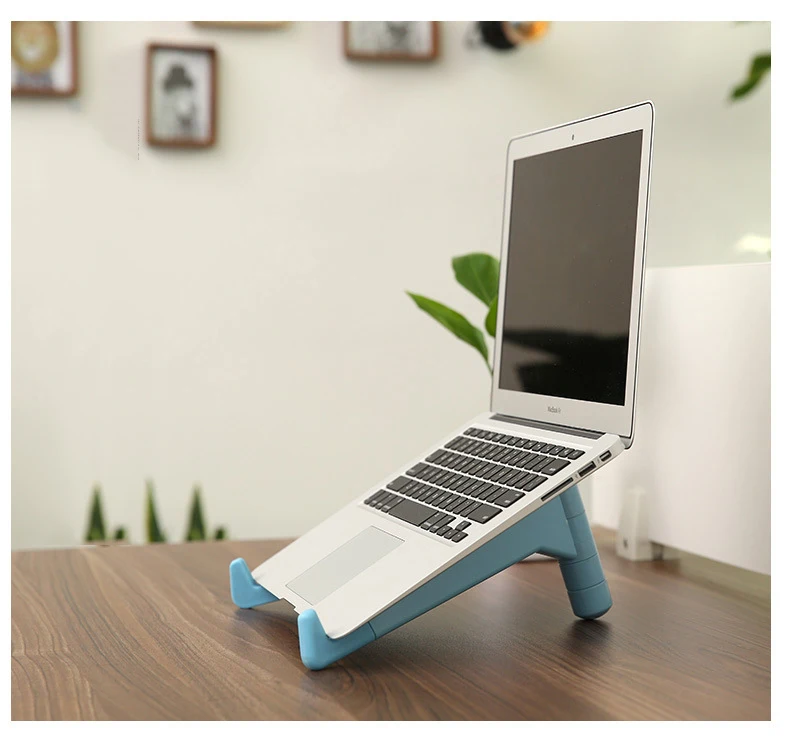 Охлаждения сложенный Полка Подставка для MacBook Desktop силиконовый универсальный кронштейн для Lenovo Samsung xiaoimi Планшеты PC IPad кронштейн База