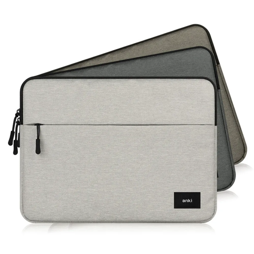 

2019 solid color computer bag case sleeve Mild waterproof & Scratch-proof Protective Cover Bag of Laptop Tablets Business pack