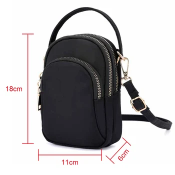 

Women Summer Mini Crossbody Bag Handbag Cell Phone Purse with 2 Shoulder Straps MSJ99
