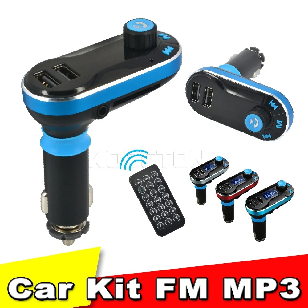 Kebidumei промо-акция! Беспроводной автомобильный комплект Mp3 музыкальный плеер fm-передатчик модулятор двойной USB интерфейсы зарядное устройство для iphone8