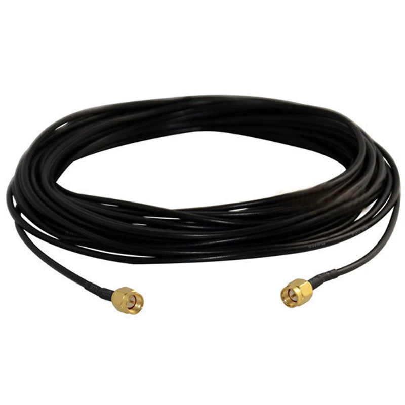 10 м SMA штекер M Разъем RF коаксиальный Pigtail RG174 удлинитель золотой|sma male connector|sma rf