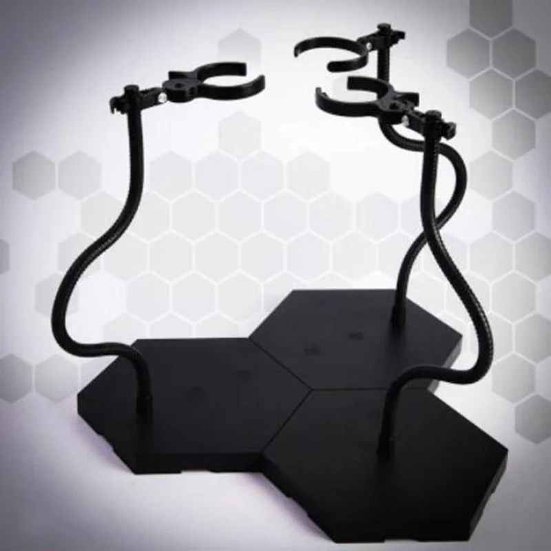 

1/6 Stand Figure Body Black Universal Bracket Snake Bone Pose able Stand Fit 1/6 1/9 1/12 Action Figure Stand Base Accessories