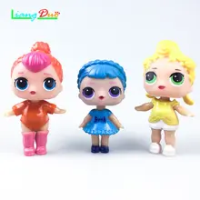 3 pcs/set lol Uitpakken Hoogwaardige Baby Water spray Action Figure Speelgoed toys for girls lol doll toy