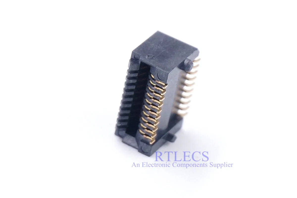 1367073-1 TYCO 20 POSITION SMD R/A SFP RECEPTACLE .8mm ROHS QTY 50 