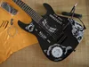 custom shop KH-2 ouija electric guitar black KSG kirk hammett signature ouija guitar free shipping moon and star inlays guitar ► Photo 1/6