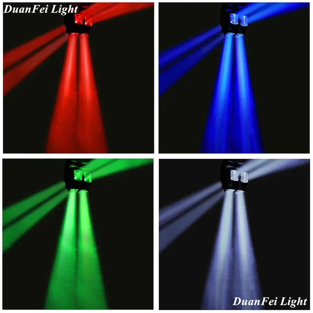 8x10W Double Wheel LED Moving Head-7