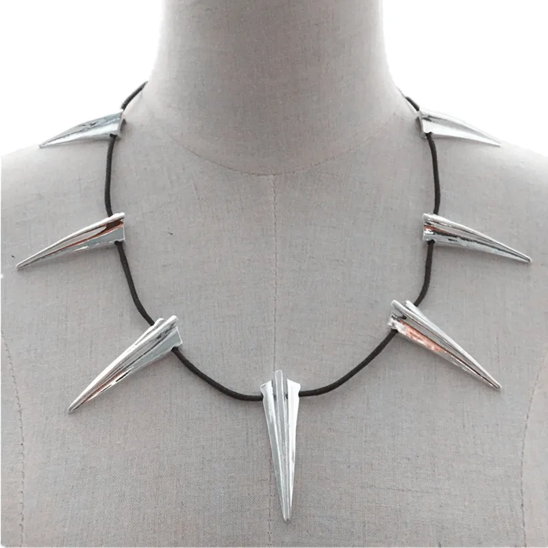 

2018 New Avengers Black Panther Necklace Wakanda King T'Challa Black Panther Cosplay Necklace