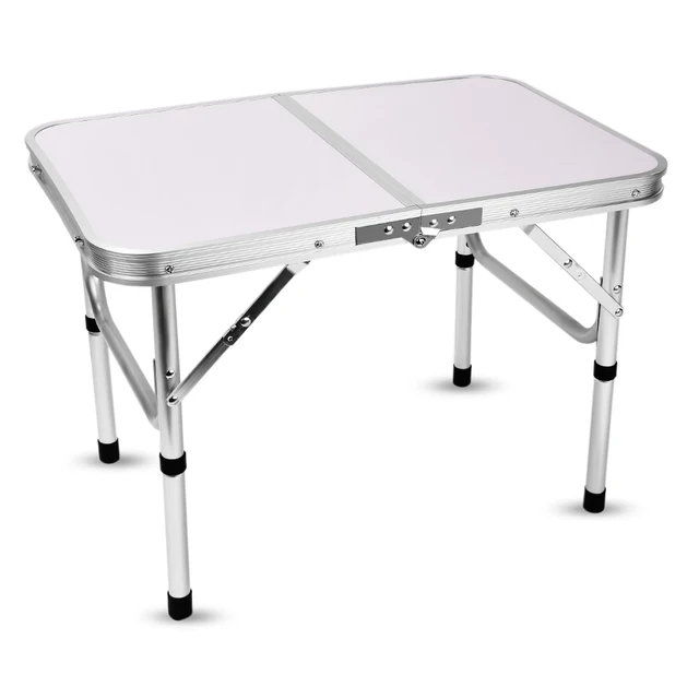 Aluminum Folding Camping Table Laptop Bed Desk Adjule Outdoor Aluminum Folding Camping Table Laptop Bed Desk Adjule Outdoor Tables Bbq Portable Lightweight Simple Rain