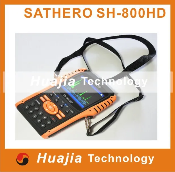 Sathero SH-800HD DVB-S2 Digital Satellite Finder Meter USB2.0 HDMI Output Satfinder HD with Spectrum Analyzer free shipping | Электроника