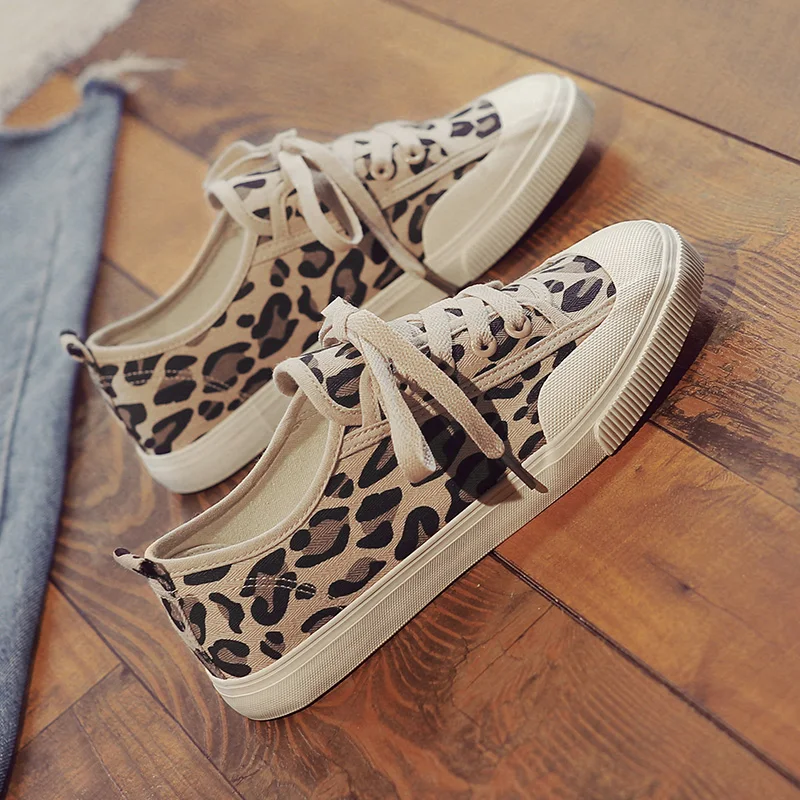 

New Leopard Shoes Winter Warm Women Snow Lepard Ladies Soft Insole Women Sneakers