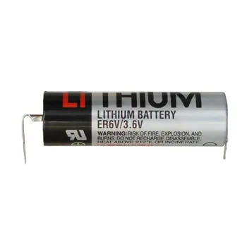 

Original ER6V/3.6V 2400mAh PLC Lithium Battery Pack with Welding foot For TOSHIBA ER6V 3.6V 2400mAh Industrial Battery