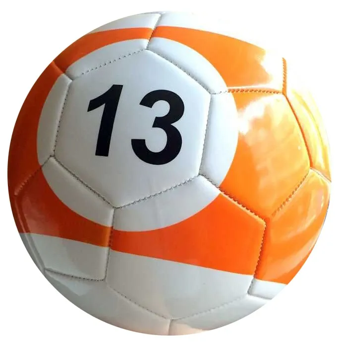 5# Gaint Snook футбол Snookball бильярд снукер футбол 8 дюймов Игра огромный мяч бассейн включает воздушный насос футбольная игрушка Poolball - Цвет: No13