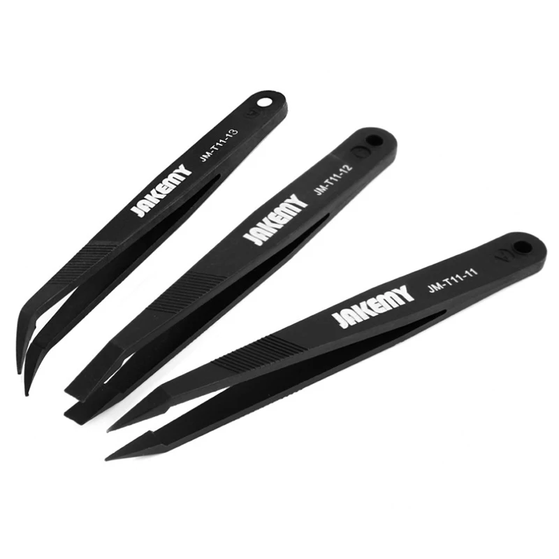 Anti-Static Plastic Tweezers Set  (1)