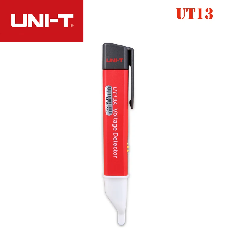 

UNI-T UT13A UT13B AC Voltage Vibration Indicator Sensitivity Adjustable/Buzzer/Flash/Vibration/Auto-sensing/Low Voltage Display