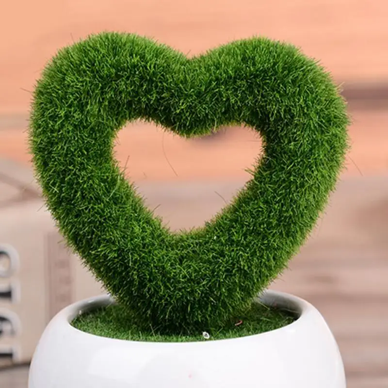 1PC Fresh Artificial Moss Balls Green Plant Home Party Garden Wedding