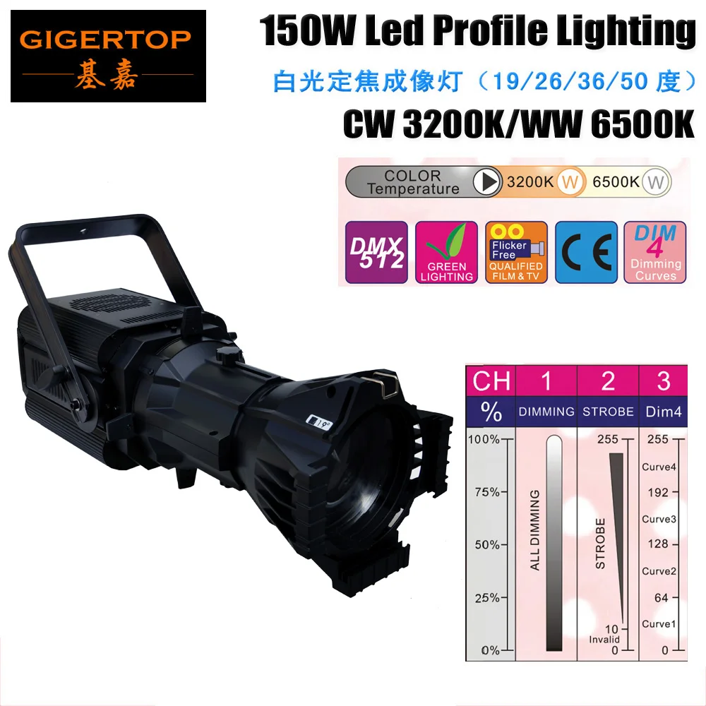 Discount Price Spotlight Follow LED 150W Cold White 3200K/ Warm White