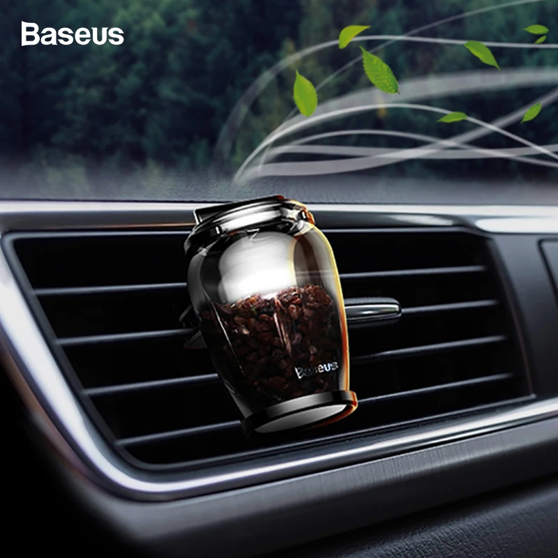 

Baseus Car Air Freshener Auto Outlet Perfume Air Vent Clip Aromatherapy In The Car Zeolite Fragrance Air Diffuser Solid Perfume