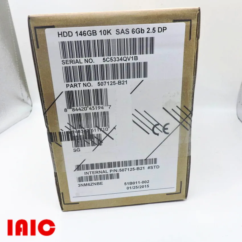 100% новый в коробке 3 года гарантии 507125-B21 507283-001 146G 10K SAS 2 5 нужно больше углов