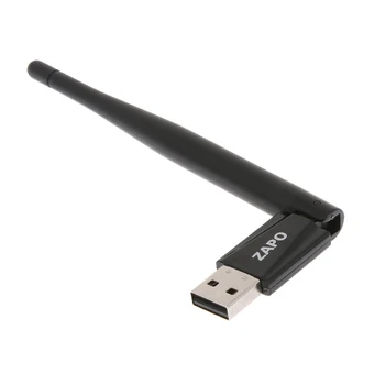 

W87B/RTL8811AU 150M Wireless Network Card USB Wifi Receiver With 1*5dBi Antenna USB Lan Card 802.11b/g/n for PC Laptop