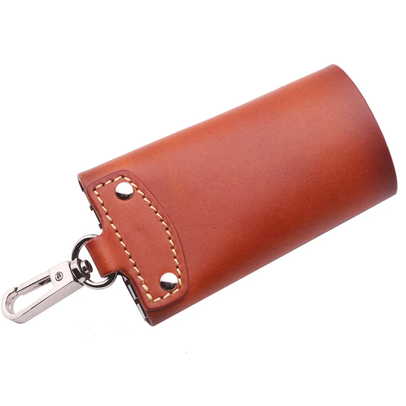 Женский Винтажный чехол для ключей из натуральной кожи|keychain pouch|key casecar key case |