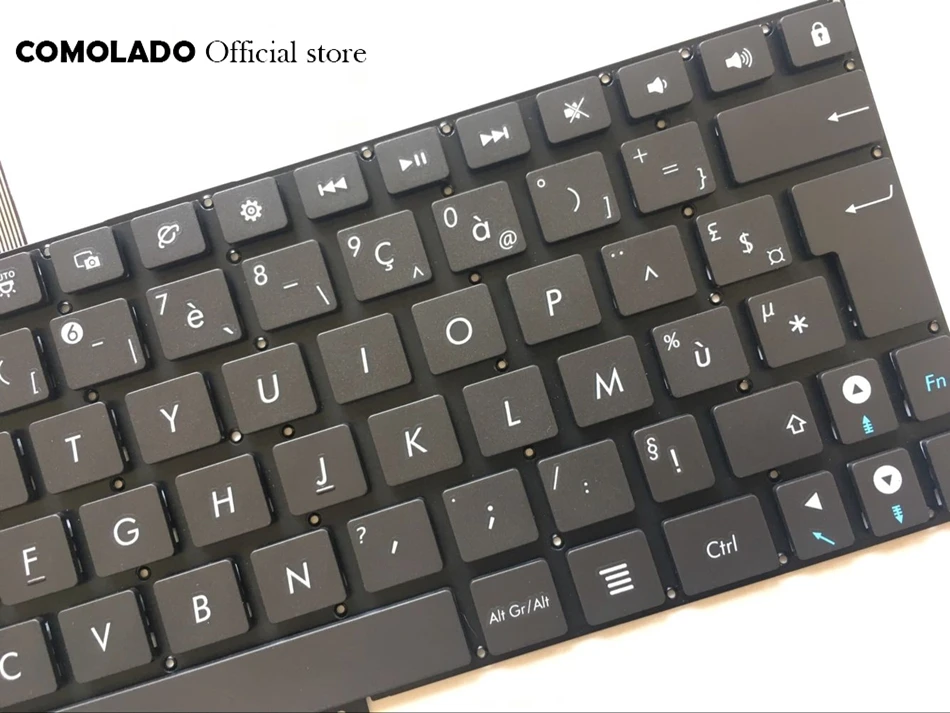 FR French Keyboard FOR ASUS TF201 TF300T TF300TL TF300TG TF201 black without frame keyboard FR Layout (2)