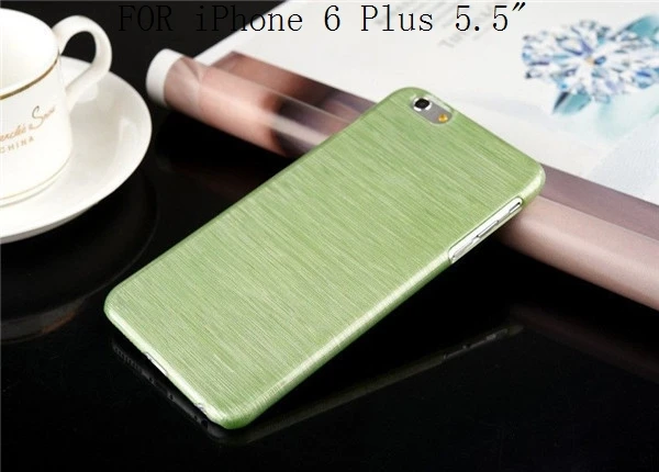 Роскошные Multicolors Ультра Тонкий ПК Матовый Трудный Случай Крышки Кожи Для iPhone 6 Plus