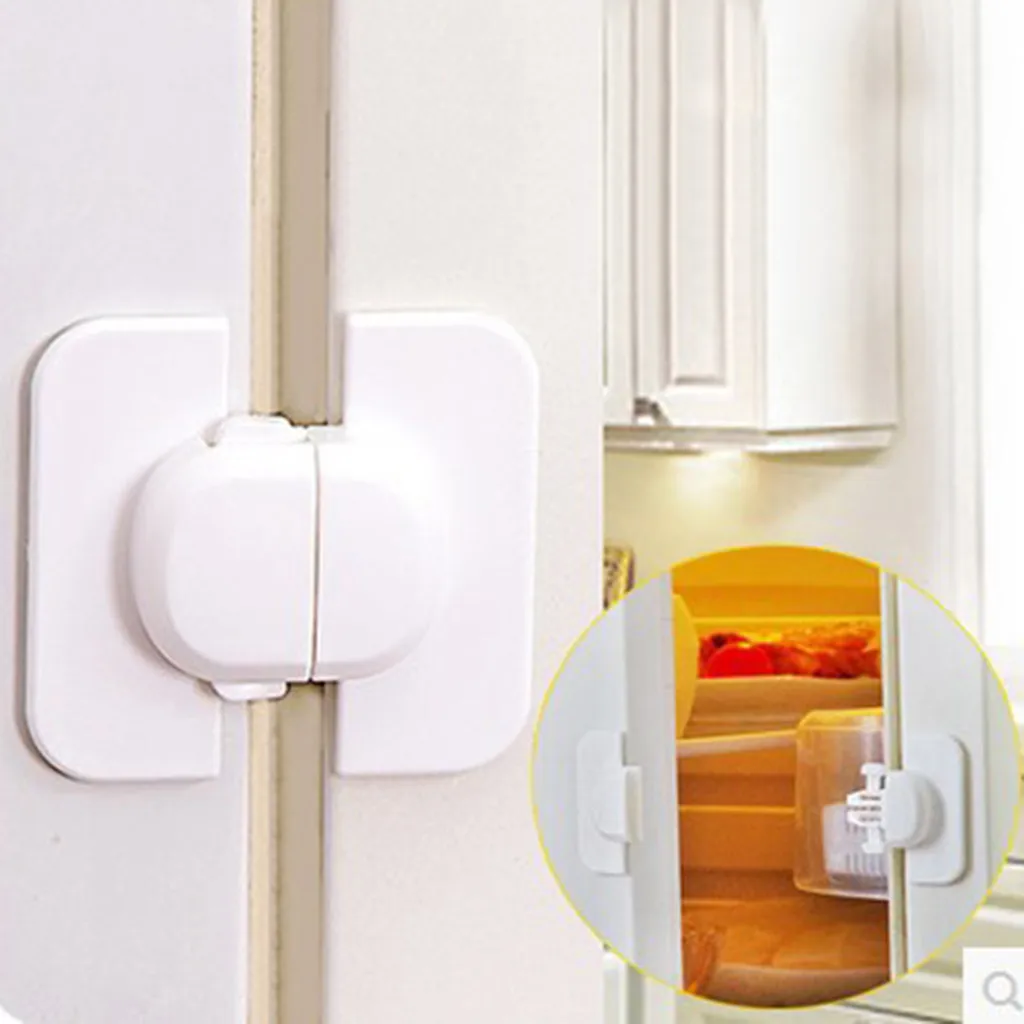 

Multi-function safety lock security Child Infant Baby Kids Fridge Drawer Door Cabinet Cupboard Security Toddler Safety Locks 529