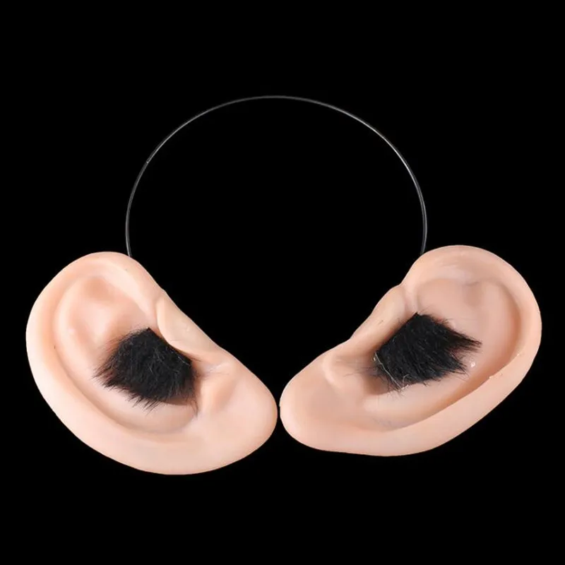 

Artificial Elf Ears Headband Children Adults Hairband Tricky Prank Toys Dress Props Masquerade Party Favor Christmas