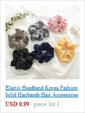 bridal hair clip 2/3/6/Lot Fashion Simple Basic Elastic Hair Bands Ponytail Holder Leopard Scrunchies Headband For Girl Women Hair Accessorie Set head accessories female