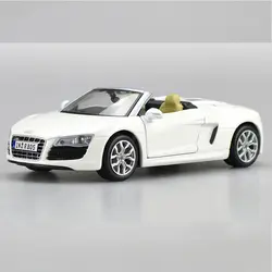 1:24 сплава игрушка Audi R8 V10 плюс модель автомобиля Детские машинки оригинальный авторизованный детские игрушки