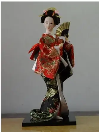 30 см Статуэтка из смолы японское кимоно Кабуки Гейша Династия Тан куклы корейские куклы японские Самурайские куклы украшения для дома
