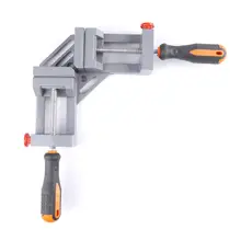 Double Handle 90 Degrees Right Angle Clamp for Woodworking Frame Clip