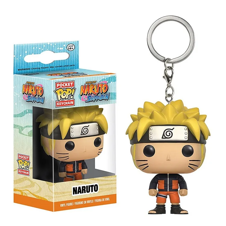 NARUTO FUNKO POP Wonder Woman игрушка бэймакс история алддин Вегета Игра престолов Брелок фигурка - Цвет: NARUTO