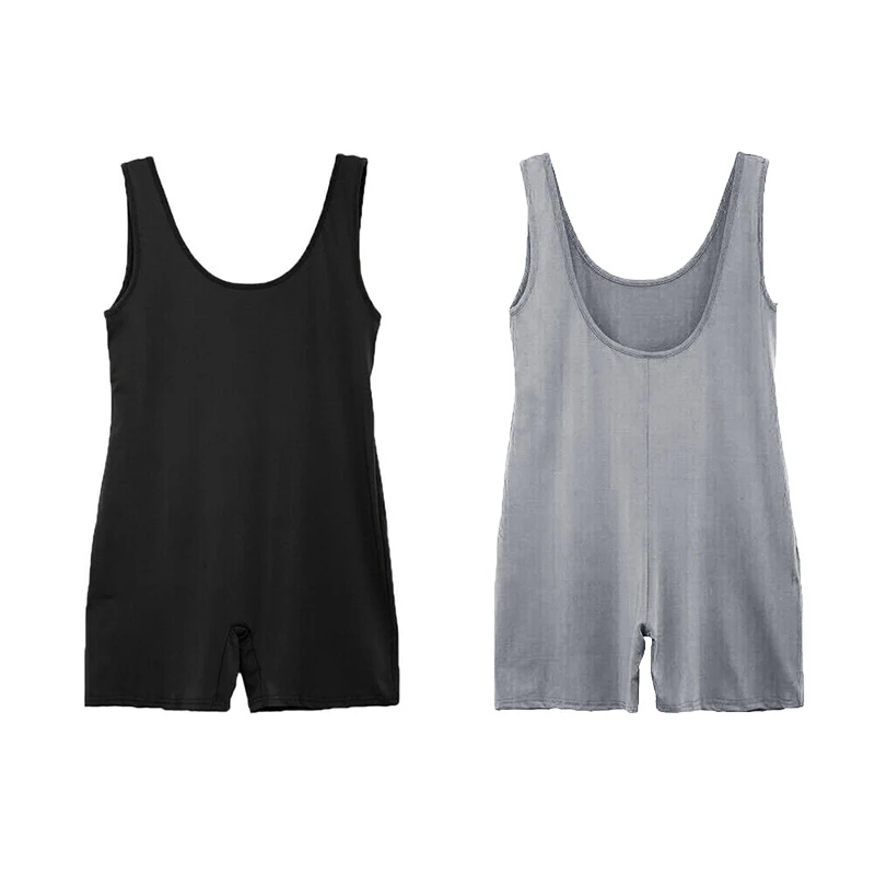 S-2XL Women's Playsuit 2019 New Fashion Sleeveless Summer Short Pants Romper One Piece Body Suits Ladies Sexy Playsuits Clubwear