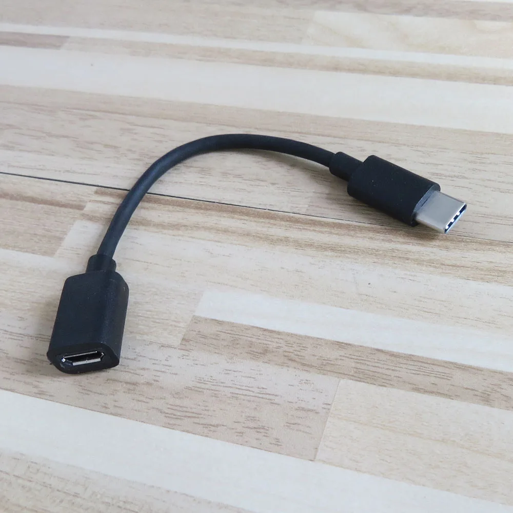 Переходник адаптер 10 см USB 2 0 Micro Female к 3 1 Type C Male|Кабели передачи данных| |