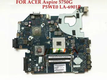 

MBRAZ02001 For Acer Aspire 5750 5750G Laptop Motherboard MB.RAZ02.001 P5WE0 LA-6901P tested function