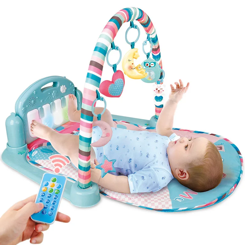 

Baby Piano Music Play Mats Toys Activity Gym Toys Baby Soft Playmat Kids Infant Sports Mats Gym Educational Rack Toys 0-36Months